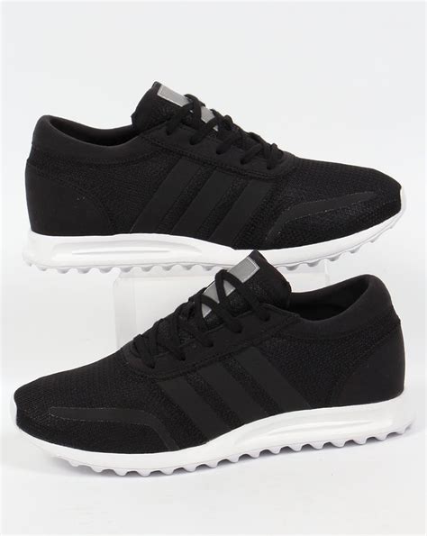 adidas los angeles schuhe schwarz|Black .